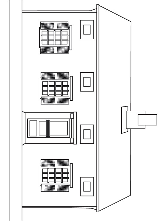 Domy i mieszkania kolorowanki